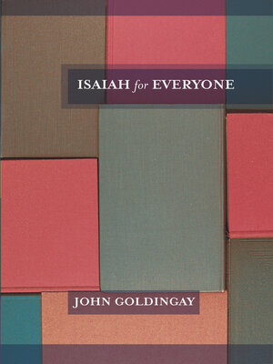 cover image of Isaiah For Everyone